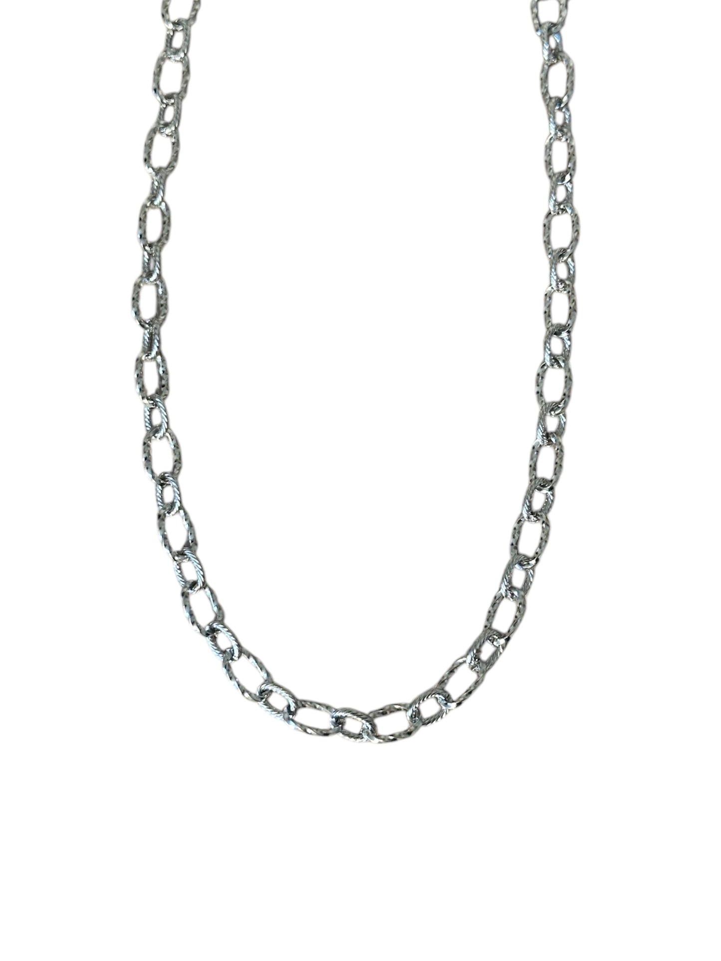 Chaîne maille ovale striée