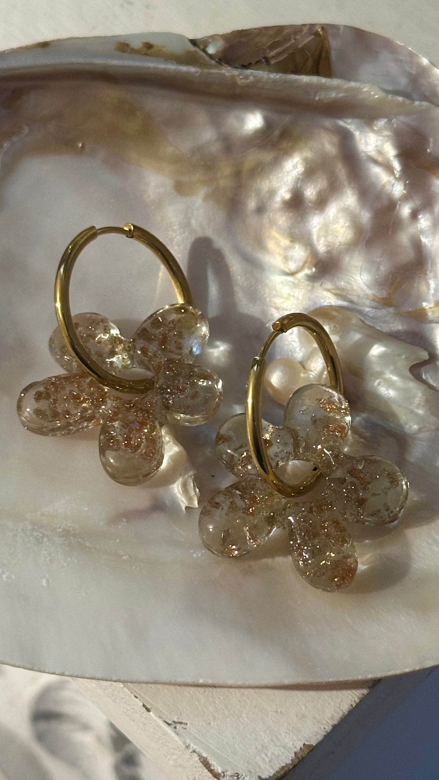 Boucles d’oreilles FLEUR 002