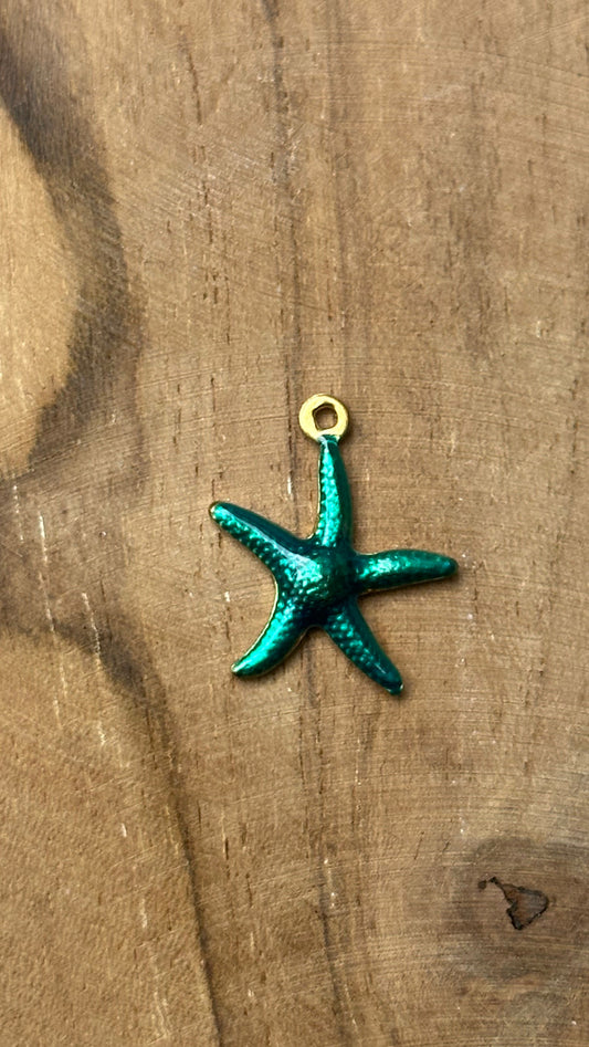 Charm STARFISH BLUE