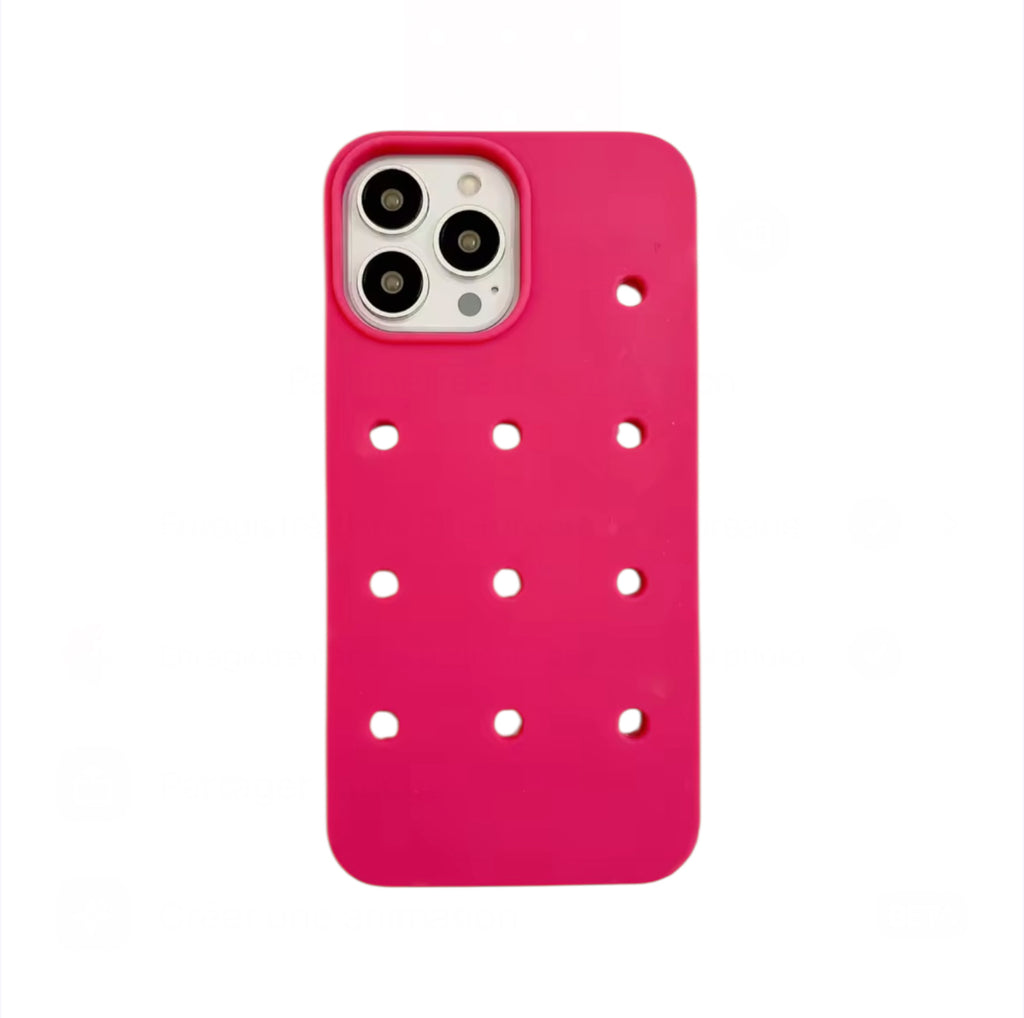 Coque Inspirée des Crocs - ROSE