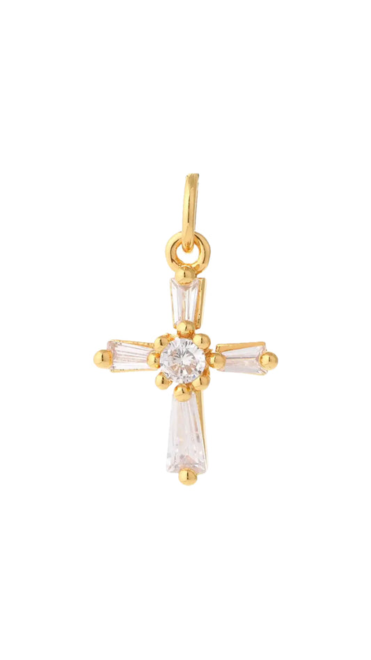 Charm CROIX STRASS