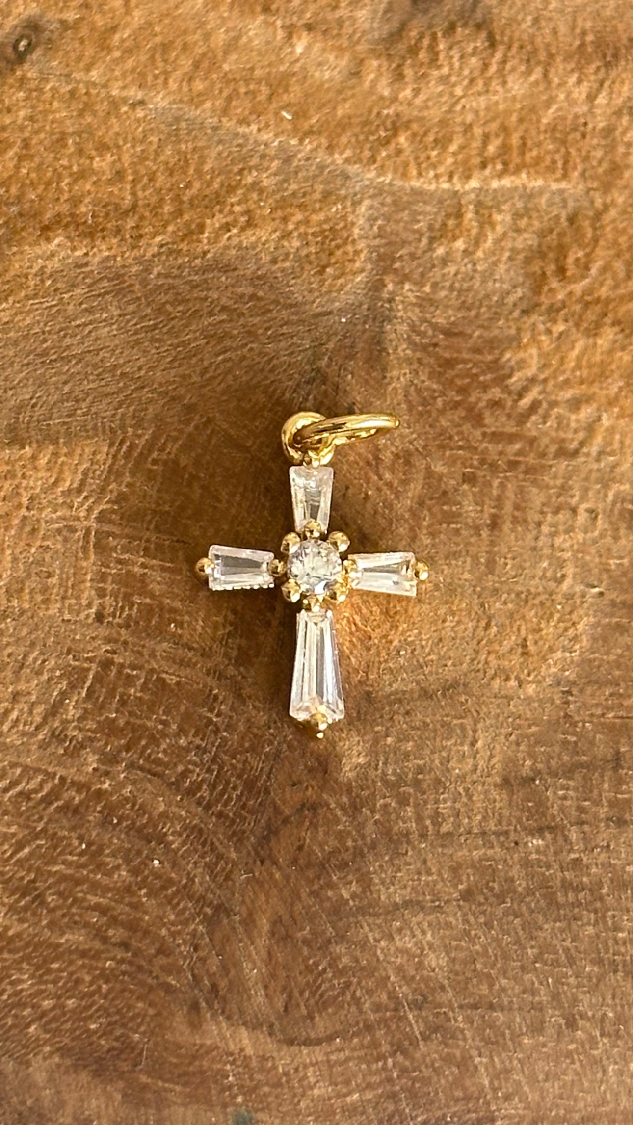 Charm CROIX STRASS