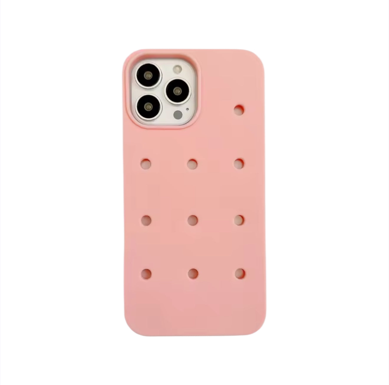 Coque Inspirée des Crocs - ROSE PÂLE