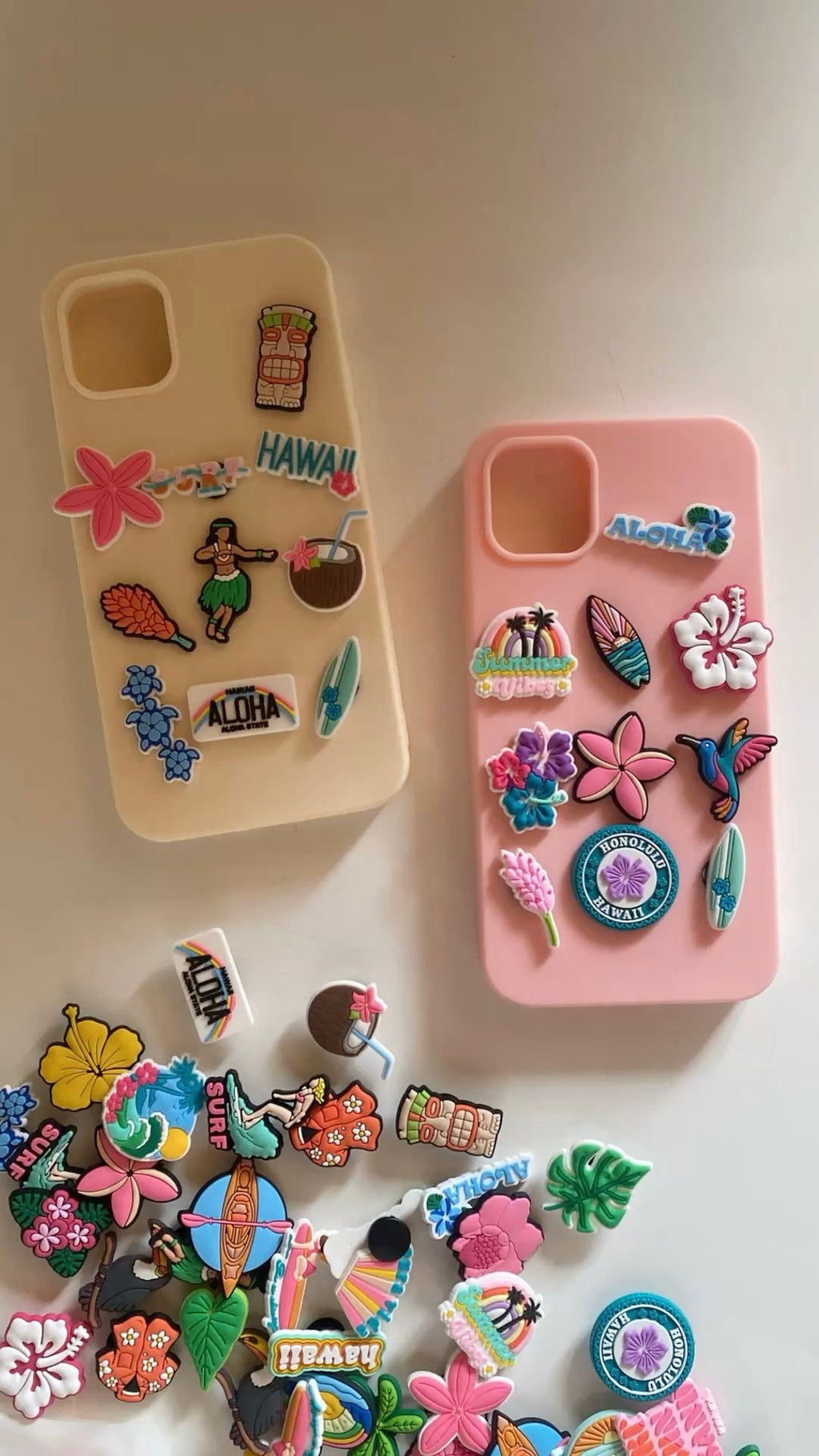 Coque Inspirée des Crocs - ROSE PÂLE